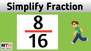 8/16 simplified, Reduce 8/16 to its simplest form