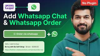 Stop Using 3 Plugins! Add WhatsApp Everywhere in WooCommerce with 1 Code Snippet