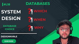 Database Design Tips | Choosing the Best Database in a System Design Interview