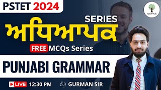 ਅਧਿਆਪਕ Series | PSTET 2024 | Punjabi Grammar | Gurman Sir | Success Tree Punjab