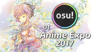 osu! at Anime Expo 2017