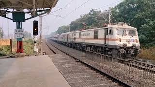 Kutch SF Express with BRC WAP 7 loco