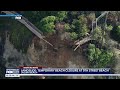 landslide temporary beach closure in laguna beach