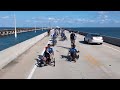 wounded military veterans cycle across florida keys seven mile bridge