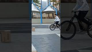 더트점프 기초트릭 연습(BMX 접고 MTB로)