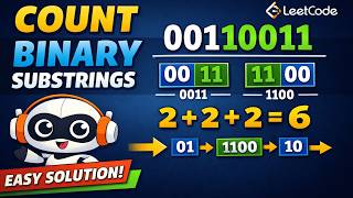 Feb 19, 2026 - Leetcode Problem #696. Count Binary Substrings
