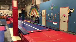 Adult Gymnastics - Tumbling Progression