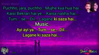 Puchho jara puchho _ Karaoke With Lyrics _ Kumar Sanu And Alka Yagnik _