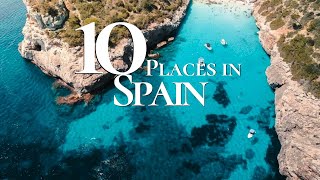 10 Most Beautiful Places to Visit in Spain 4k 🇪🇸  | Stunning Spanish Towns