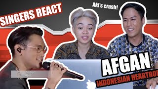 Afgan - AADC/Ayat-ayat Cinta/Cinta Sejati (Konser Salute Erwin Gutawa) | REACTION