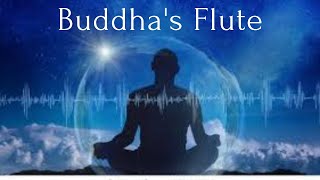 Buddha's Flute Peaceful Garden  1 hour #flute #meditation #zen