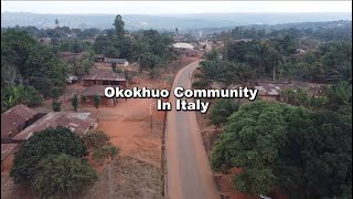 Okokhuo Youth In Italy Are Transforming Their Community With Solar Street Light And Grading Of Roads