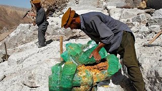 Taliban did what America couldn't! Emerald stone mining and processing process!