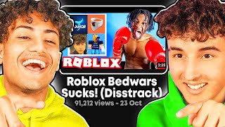 Reacting To The Best Roblox BedWars SONGS!