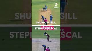 Shubman Gill 🤜 🤛Stephan Pascal #U19WorldCup #Cricket