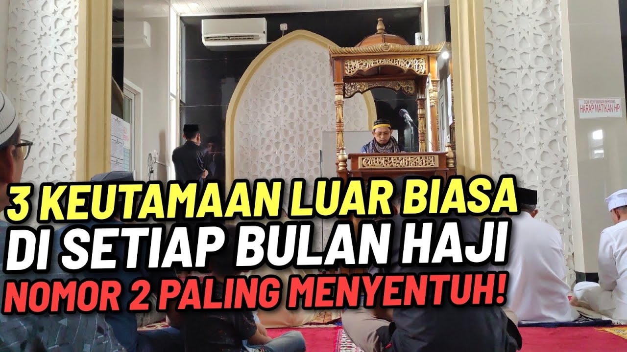 Khutbah Jumat Terbaru - Keutamaan Bulan Dzulhijjah - YouTube