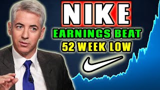 Nike is at a 52 Week Low \u0026 Just Beat Earnings! | Nike (NKE) Stock Analysis! |