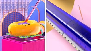 Satisfying 3D Animations | Oddly Satisfying Video