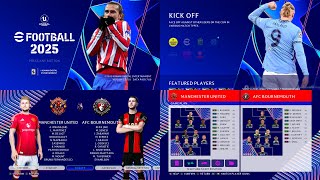 New Menu Graphics UEFA Champions League 2025 - PES 2021 \u0026 Football Life 2025