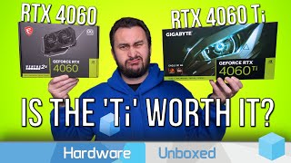 Nvidia GeForce RTX 4060 vs. GeForce RTX 4060 Ti, 40 Game Benchmark: 1080p & 1440p
