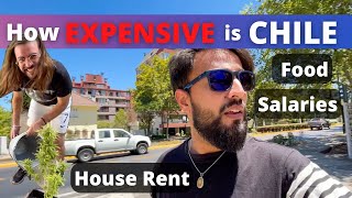 Chile 🇨🇱- The MOST EXPENSIVE country 🤑  in South America !! Santiago Salaries, Rent, Food, Travel