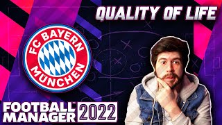 Quality Of Life Improvements In Football Manager 2022!