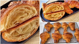 After 7 failed experiments, I finally learned the secret of the success of the French croissant