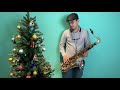 聖誕鈴聲 jingle bells saxophone cover 黃仲平