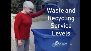 Waste and Recycling Service Levels