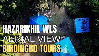 Hazarikhil Wildlife Sanctuary Drone View with BirdingBD Tours