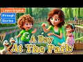 A Day at the Park | Daily Life English | Learn English Vocabulary