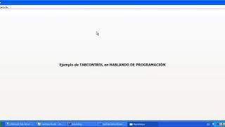 Tutorial 6 TabControl en WPF