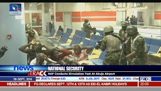 National Security: NAF Conducts Simulation Test At Abuja Airport