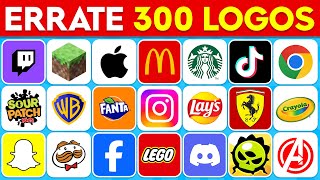 Errate das Logo in 2 Sekunden 🤔 | 300 Berühmte Logos 🥇 | Quiz Biene