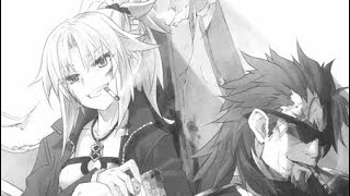 Mordred and Fujimaru Final Moment Fate/Apocrypha