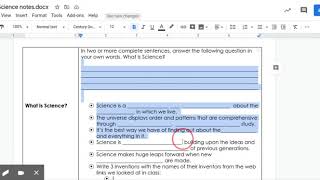 Cornell notes docx Google Docs