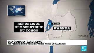 RD Congo : 150 personnes disparues après un naufrage sur le lac Kivu