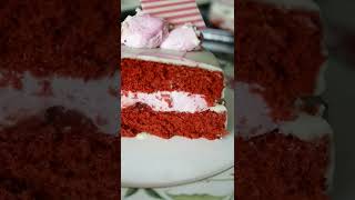 Albert Heijn red velvet strawberry cake #shorts