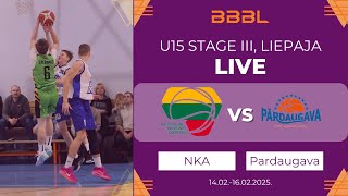 NKA-3 2010 vs Pardaugava 2010 | BBBL Boys U15