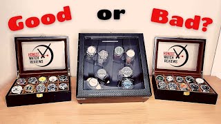 Exciting Jins \u0026 Vico Watch Winder Box Review + Steeldive SD1953 Mod Update