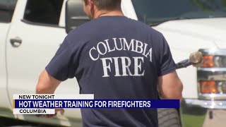 Hot weather training for firefighters
