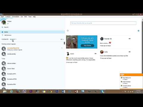 How to Accept the Contact Request on Skype How to Accept the Contact Request on Skype