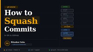 Github Session 02 | How to Rebase Commits on Github and Squash Them