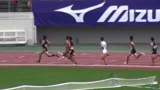 全日本実業団対抗陸上2015 男子800m予選4組 田中匠瑛1.52.72 Syoei TANAKA1st