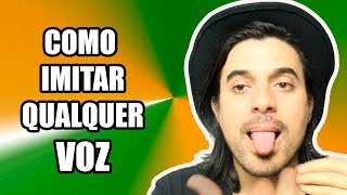 Como imitar qualquer voz - Aula de técnica vocal com Beto Sorolli