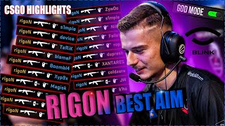 BEST AIM IN CS:GO? | RIGON HIGHLIGHTS CSGO