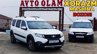 LADA LARGUS, JAC M3 NARXLARI 16-FEVRAL XORAZM MASHINA BOZORI #ASLBOY