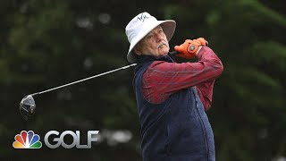 The best celebrity moments from Round 3 at the Pebble Beach Pro-Am | Golf Channel