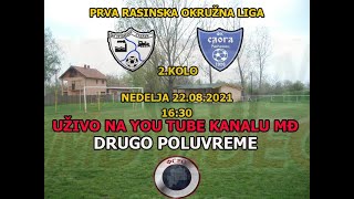 Trudbenik - Sloga 1:1 LIVE  Drugo poluvreme