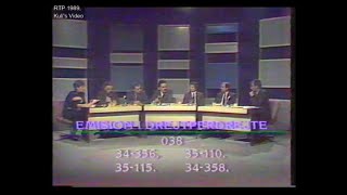 RTP 1989, Ekrani i Hapur, Emision i Drejtperdrejt